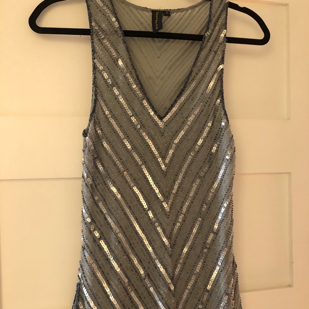 Delicate beaded tank